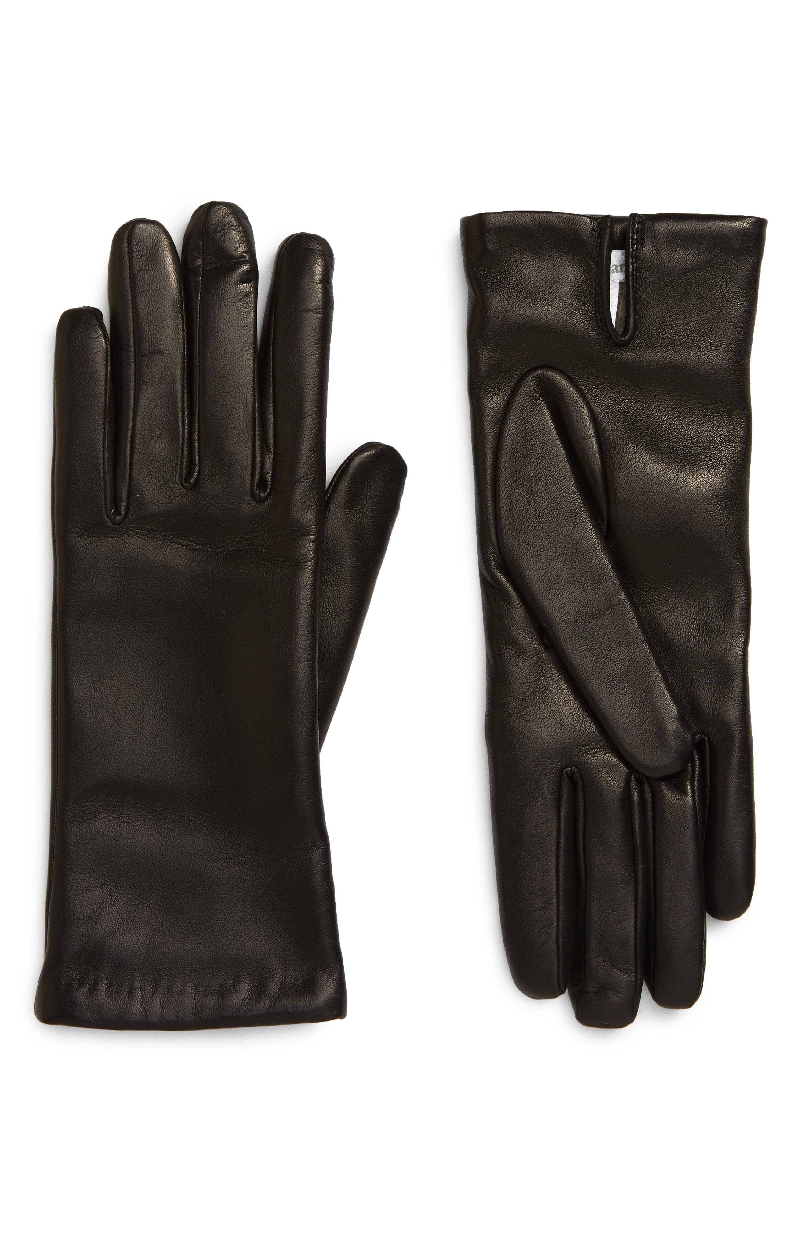 wool lined leather gloves