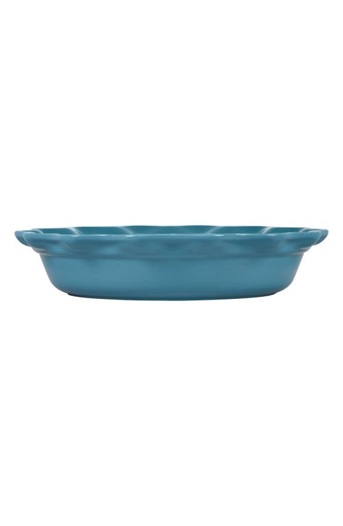 Le Creuset 9" Stoneware Pie Dish In Caribbean