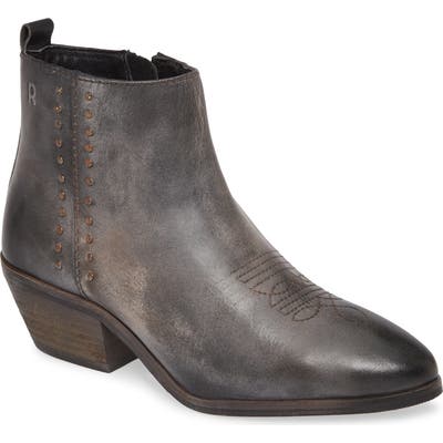Roan Aggie Bootie- Black