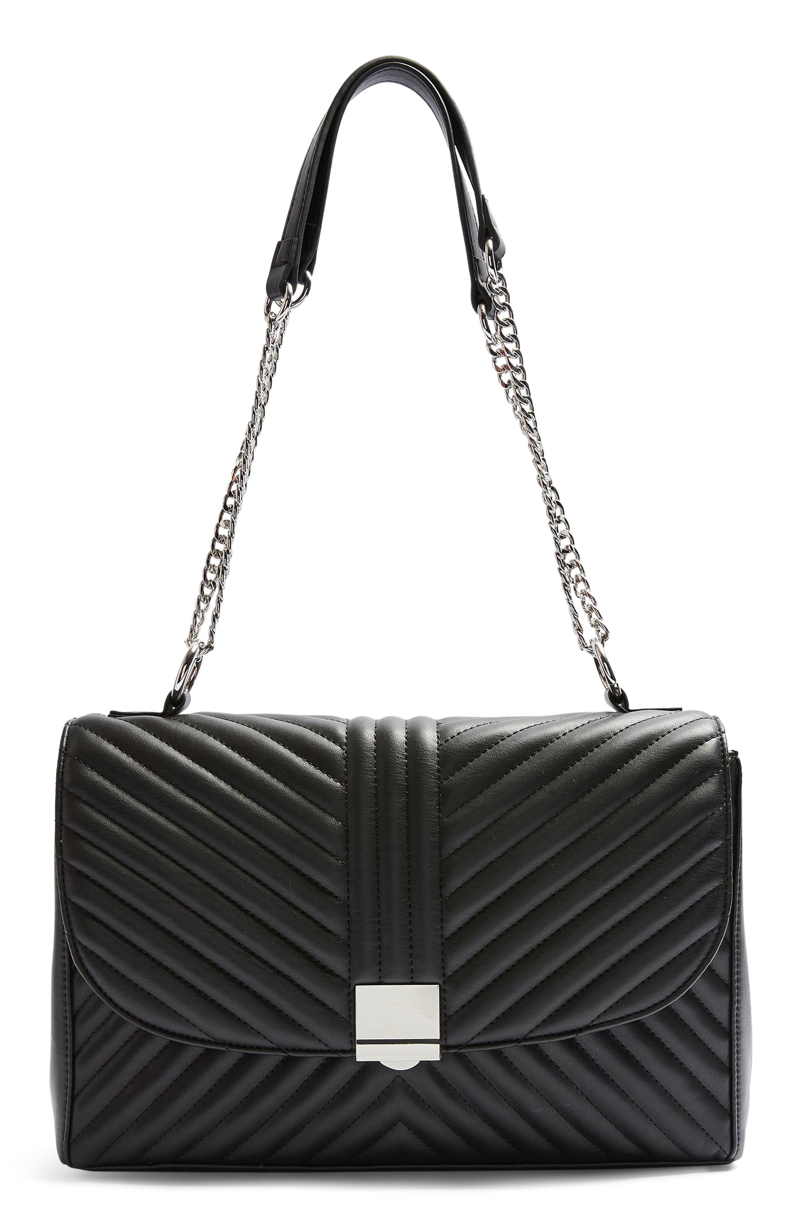 topshop black handbag