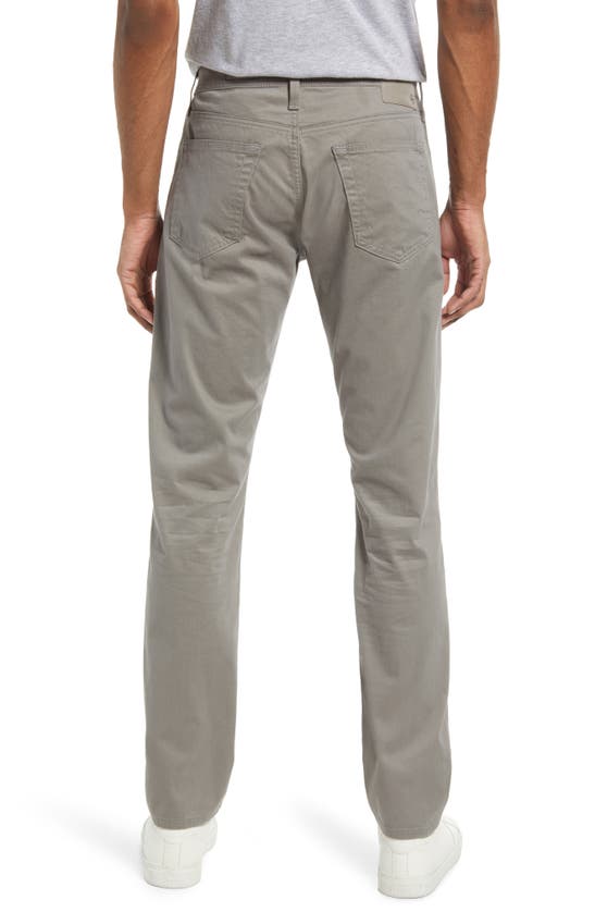 Ag Everett Sud Print Slim Straight Leg Pants In Viggo Grey Multi