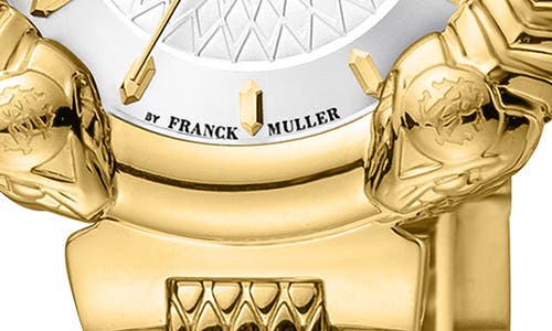 Roberto Cavalli By Franck Muller Snake Swiss Quartz Bracelet Watch, 32mm In Gold