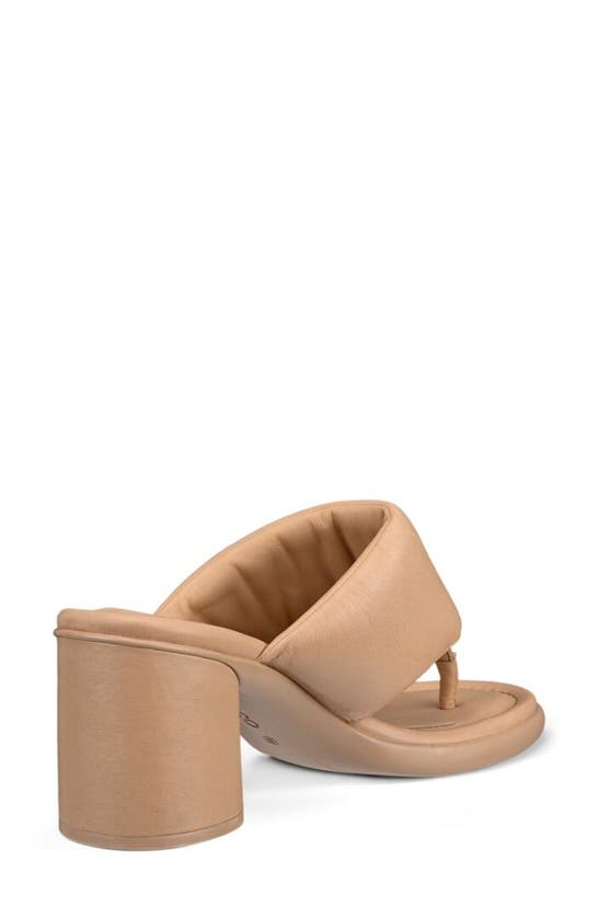 Shop Ecco Sculpted Lx Slide Sandal In Biscuit