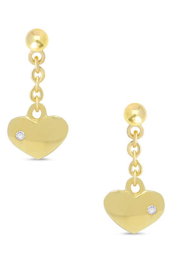 LILY NILY LILY NILY KIDS' HEART DROP EARRINGS 