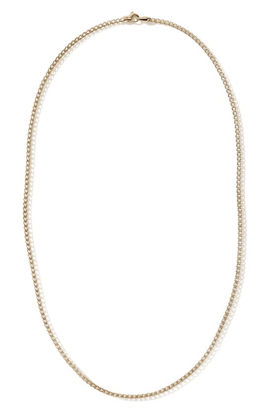 Shop John Hardy Surf Chain Necklace In Gold