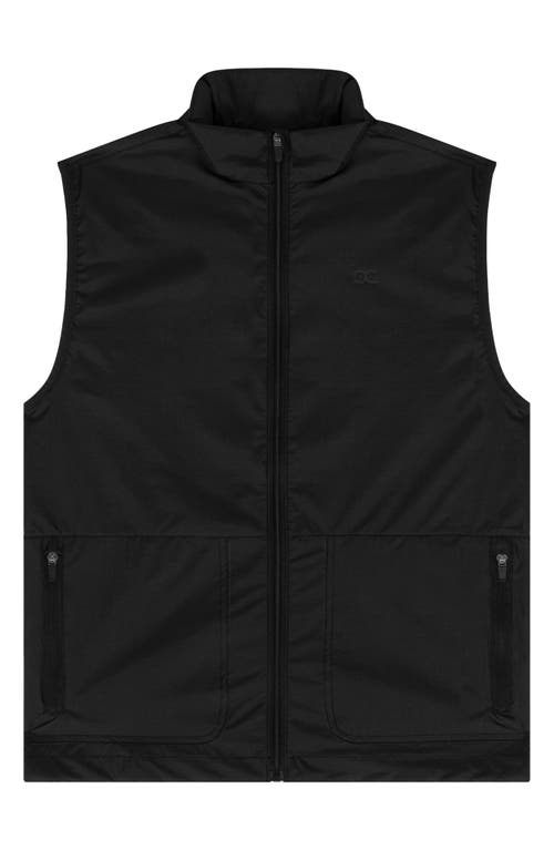 Tech Golf Vest in Black