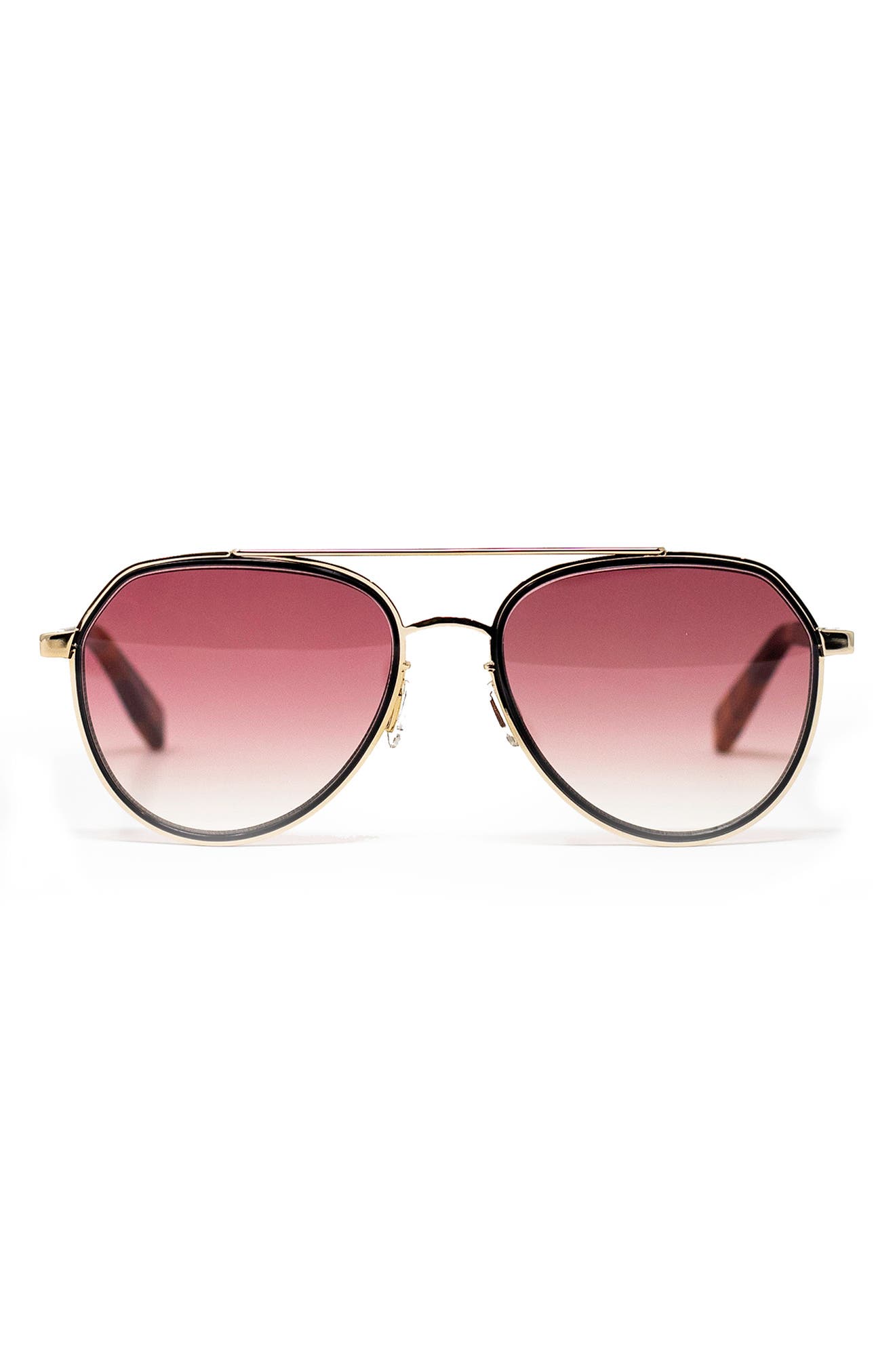 rose gradient sunglasses
