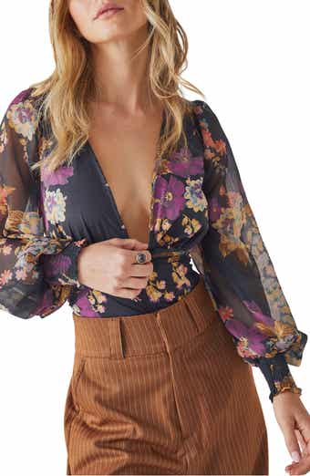 Free People Jayde Metallic Printed Flare - Squash Blossom Boutique