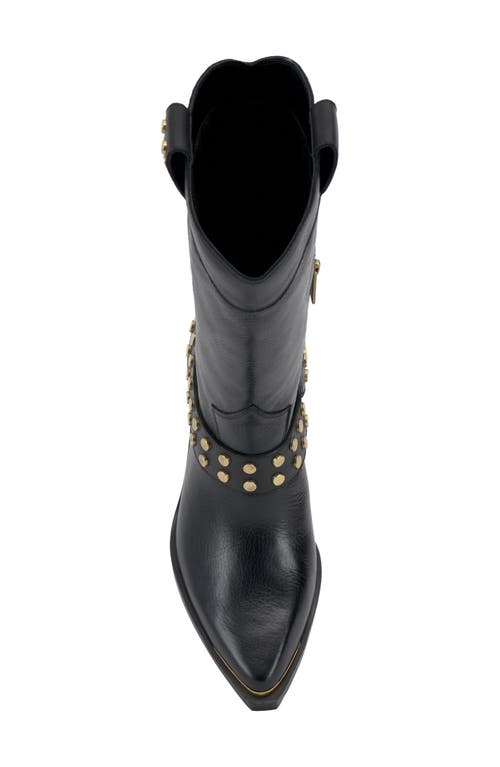 Shop Vince Camuto Merissa Western Boot In Black