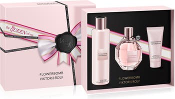  Viktor & Rolf Flowerbomb 3 Pc Perfume Gift Set Womens