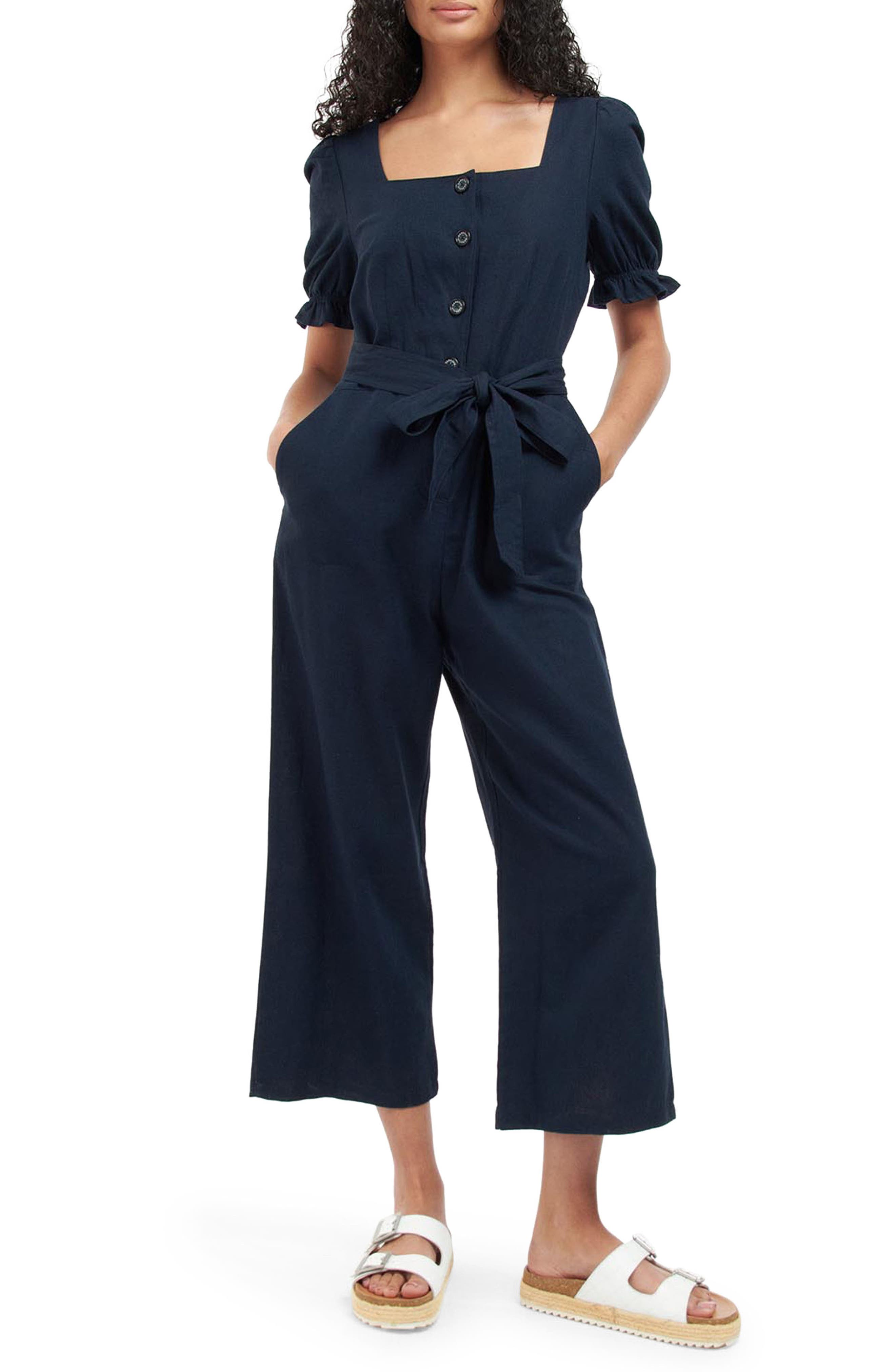 linen jumpsuit nordstrom