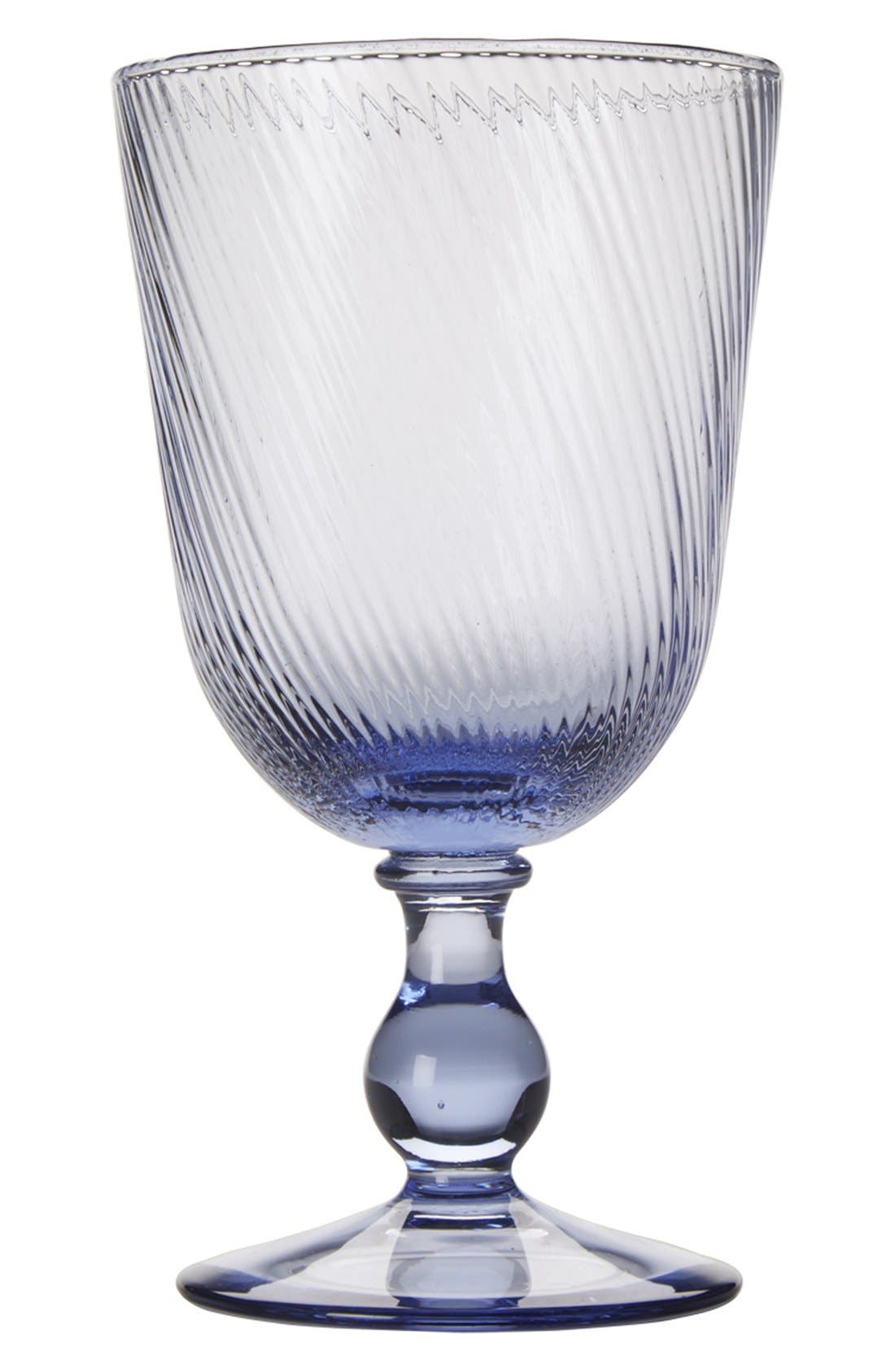 Juliska 'Arabella' Blue Glass Goblet Nordstrom