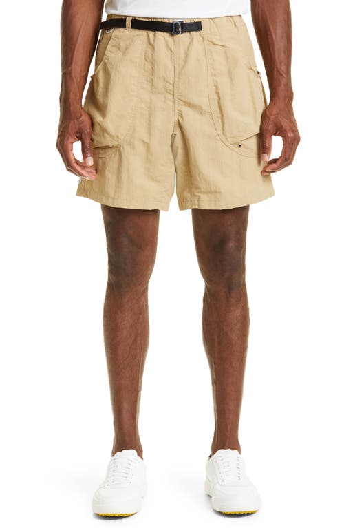 John Elliott Safari Nylon Shorts in Tan