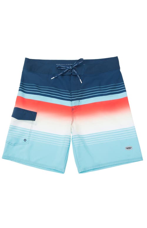 Shop Rokka&rolla 4-way Stretch Performance Board Shorts In Hawaiian Slush