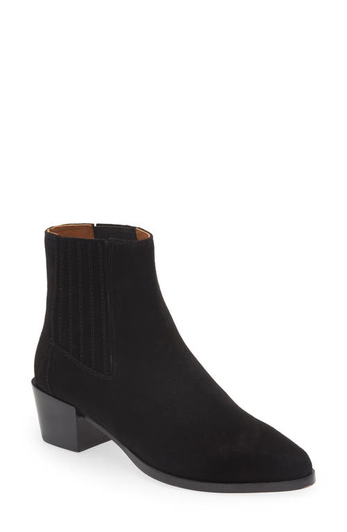 rag & bone ICONS Rover Chelsea Boot in Black Suede