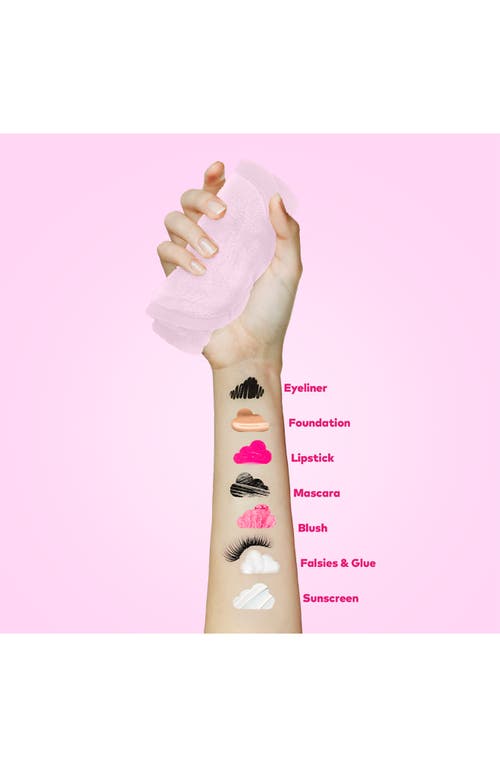 The Original Makeup Eraser Silver Infused Minipro Makeup Eraser Cloth In Silver Infused
