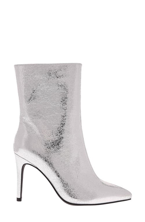 Mia Women's Mardi Stiletto Heel Dress Booties In Silver