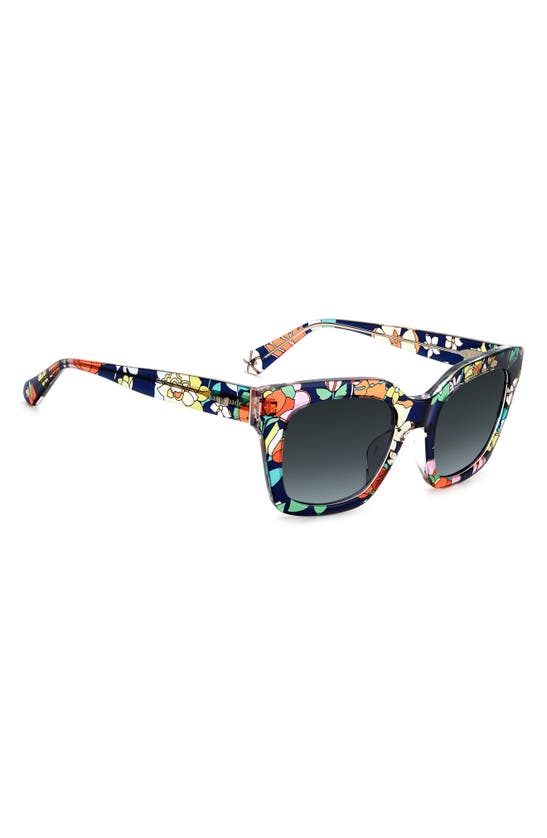 KATE SPADE KATE SPADE NEW YORK CAMRYNS 50MM GRADIENT POLARIZED SQUARE SUNGLASSES