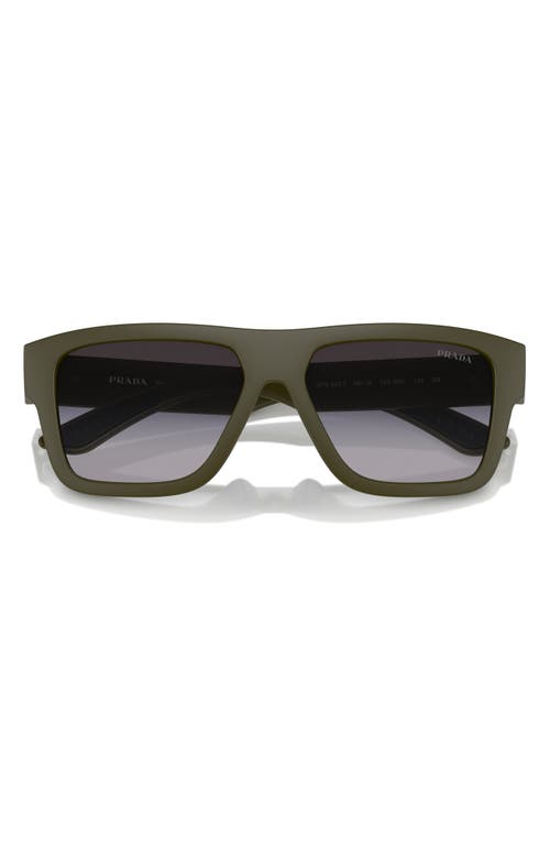 Prada Linea Rossa Man Sunglass Ps 04zs In Grey Gradient