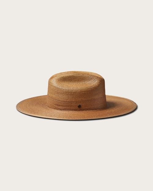 Hemlock Toluca Rancher Straw Hat In Saddle