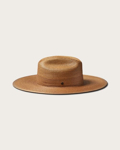 Shop Hemlock Toluca Rancher Straw Hat In Saddle