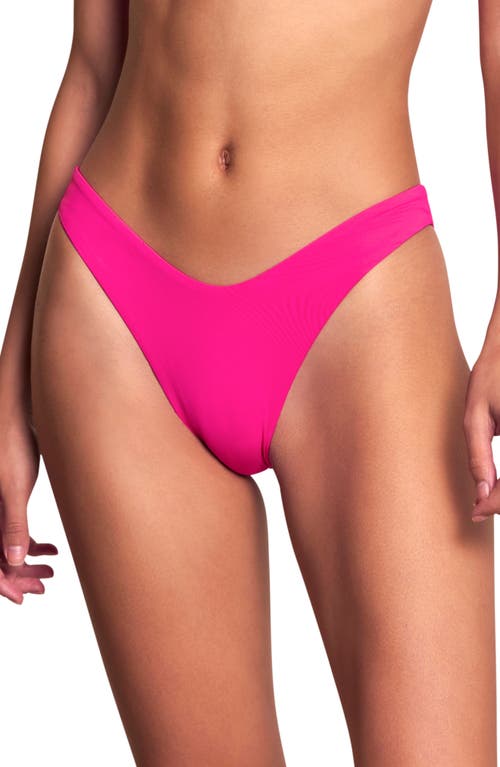 Swizzle Splendour Reversible Bikini Bottoms in Pink