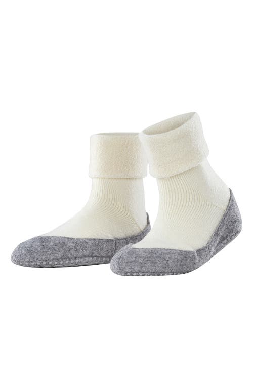 Falke Cosy Stretch Wool Slipper Socks Off White at Nordstrom,