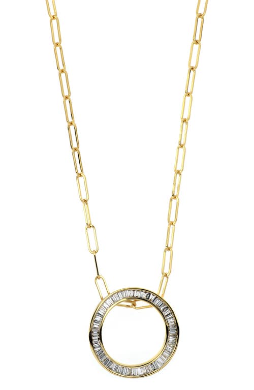 Bony Levy Ofira Large Circle of Life Pendant Necklace in 18K Yellow Gold at Nordstrom