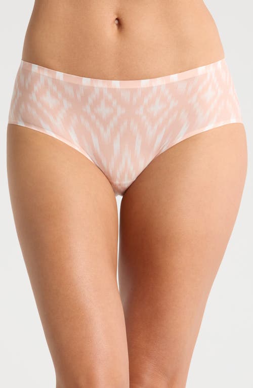 Chantelle Lingerie Soft Stretch Seamless Hipster Panties in Ikat Print 