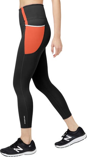 New Balance Shape Shield Pocket 7/8 Crop Leggings