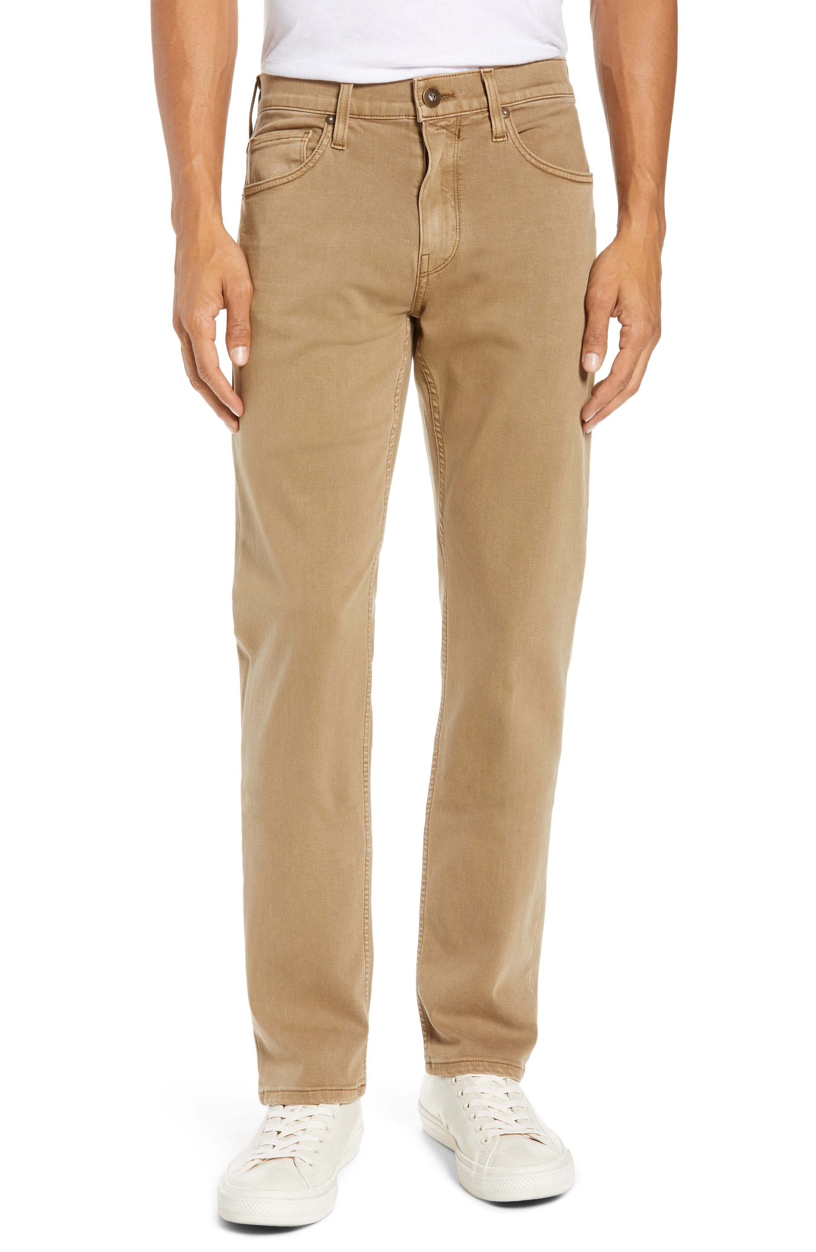 PAIGE Transcend - Federal Slim Straight Leg Jeans (Vintage Tan Sand ...