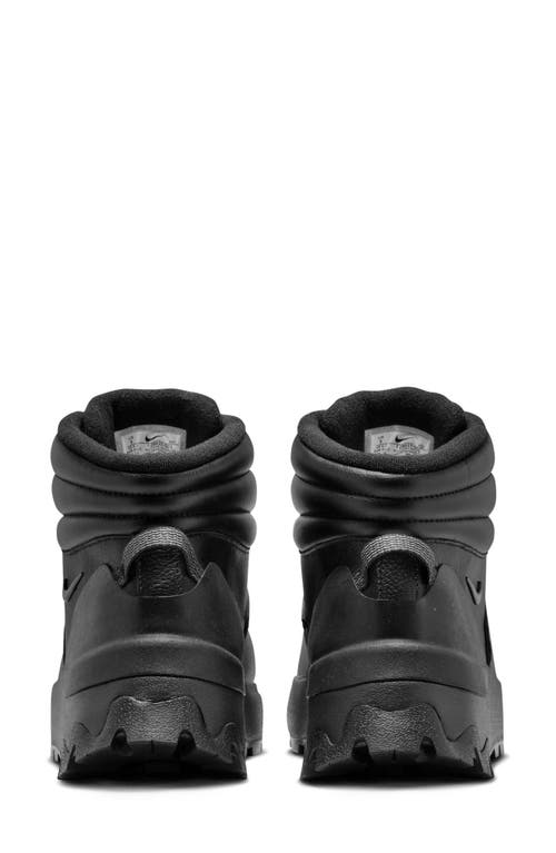 Nike City Classic Premium Waterproof Boot In Black/anthracite/silver