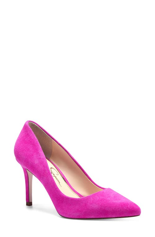 Jessica Simpson Abigaille Pointed Toe Pump in Pink Leather