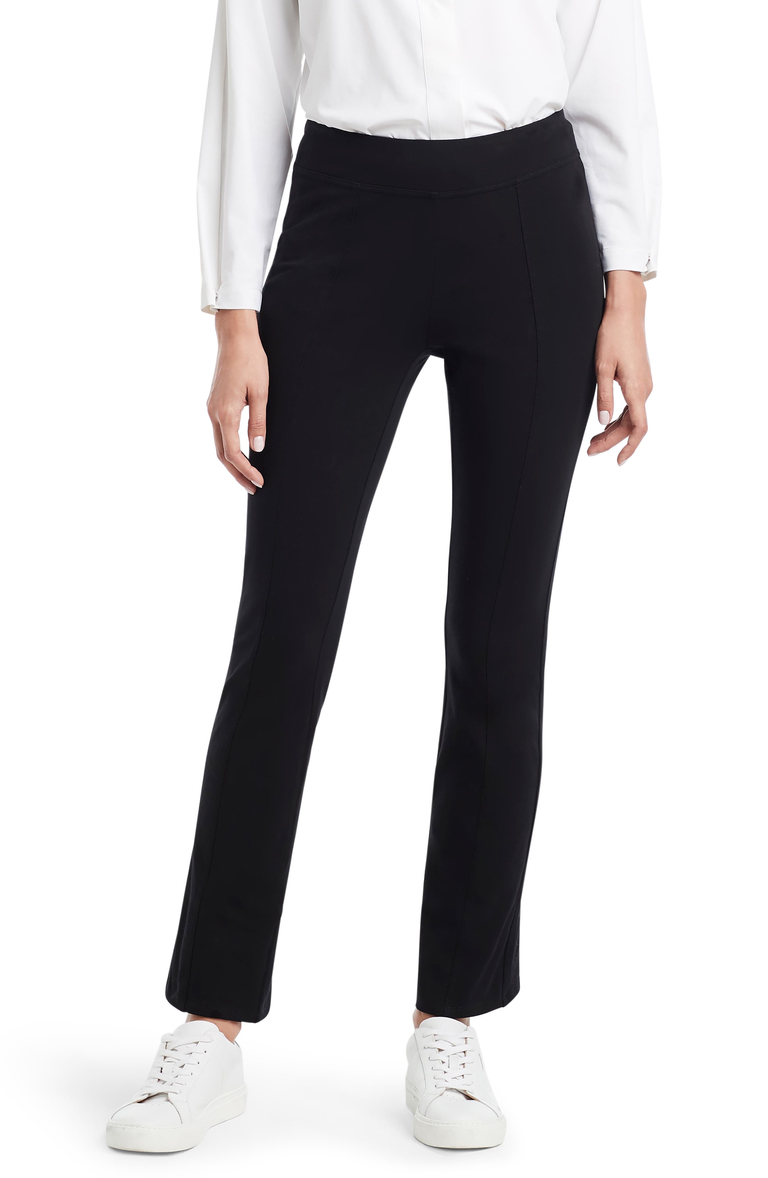 NIC+ZOE Womens Perfect Ankle Pant with Side Zip 