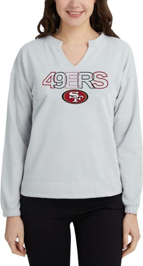 Starter Women's Starter Scarlet San Francisco 49ers Ace Tie-Dye T-Shirt  Dress