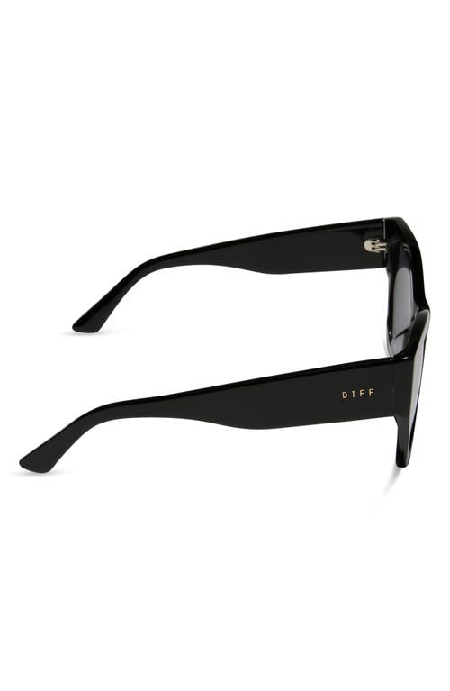 Diff Vivienne 56mm Cat Eye Sunglasses In Grey