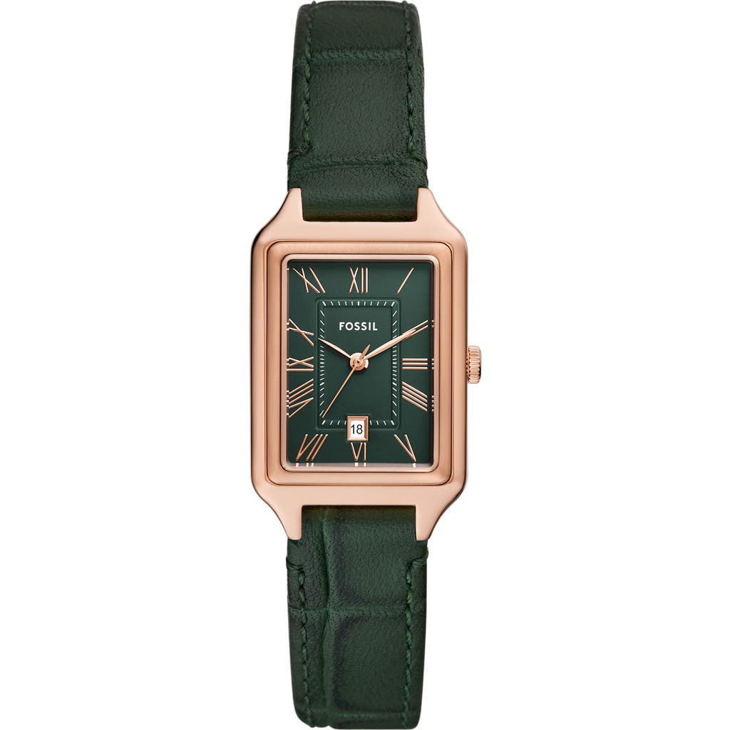 Fossil Women Raquel Watch In Green