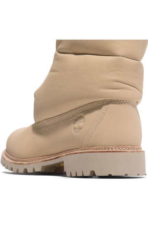 Shop Timberland Vibram® 6-inch Insulated Lace-up Boot In Light Beige Full Grain