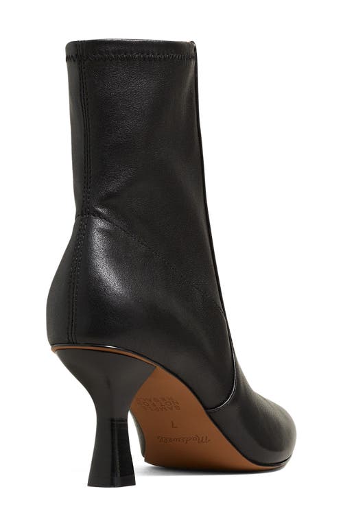 Madewell The Justine Ankle Boot In True Black