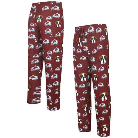 Men's Concepts Sport Black San Jose Sharks Gauge Allover Print Knit Sleep  Pants