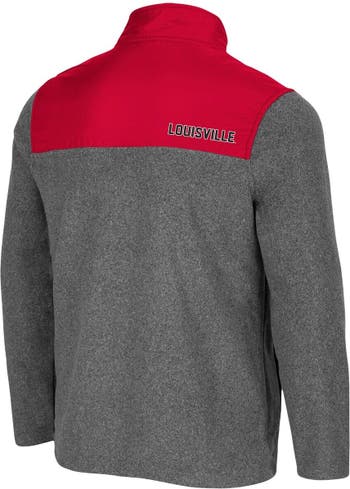 Men's Concepts Sport Heathered Red/Heathered Charcoal Louisville