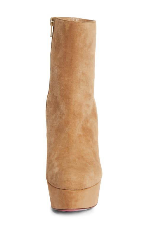 Christian Louboutin Loo Platform Bootie In Lionne