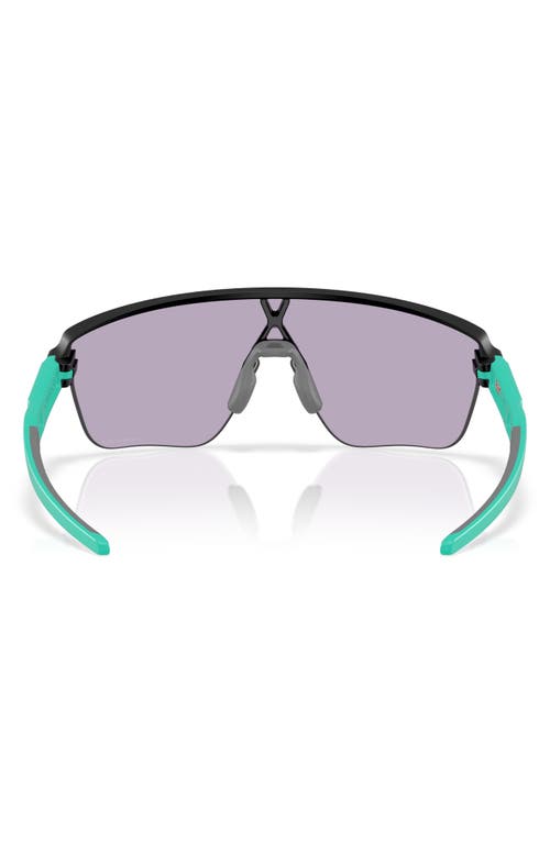 Oakley Corridor 42mm Semirimless Prizm™ Shield Sunglasses In Black Blue