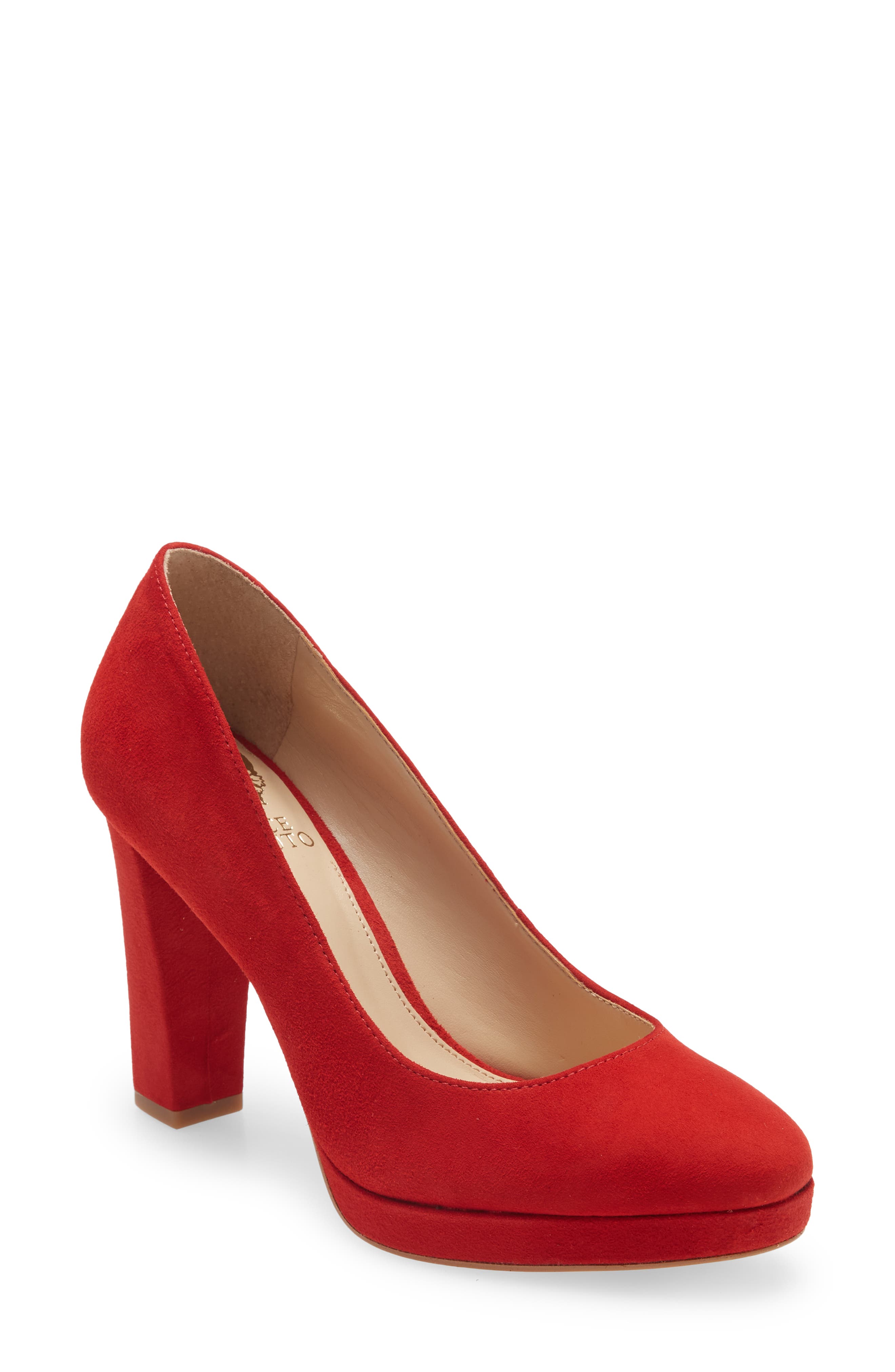 UPC 191707345744 product image for Vince Camuto Halria Pump in Cherry Berry True Suede at Nordstrom, Size 5 | upcitemdb.com
