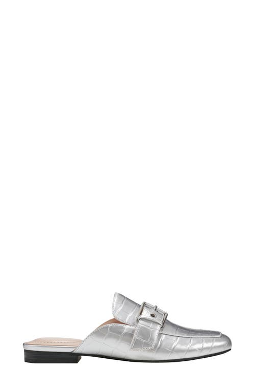 Bandolino Missie Buckle Mule In Silver