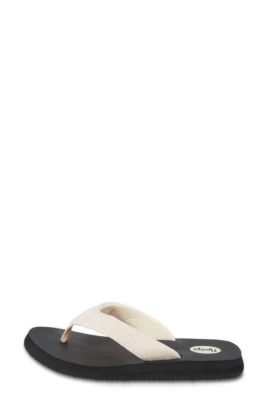 Floopi Gianna Flip Flop In Light Beige