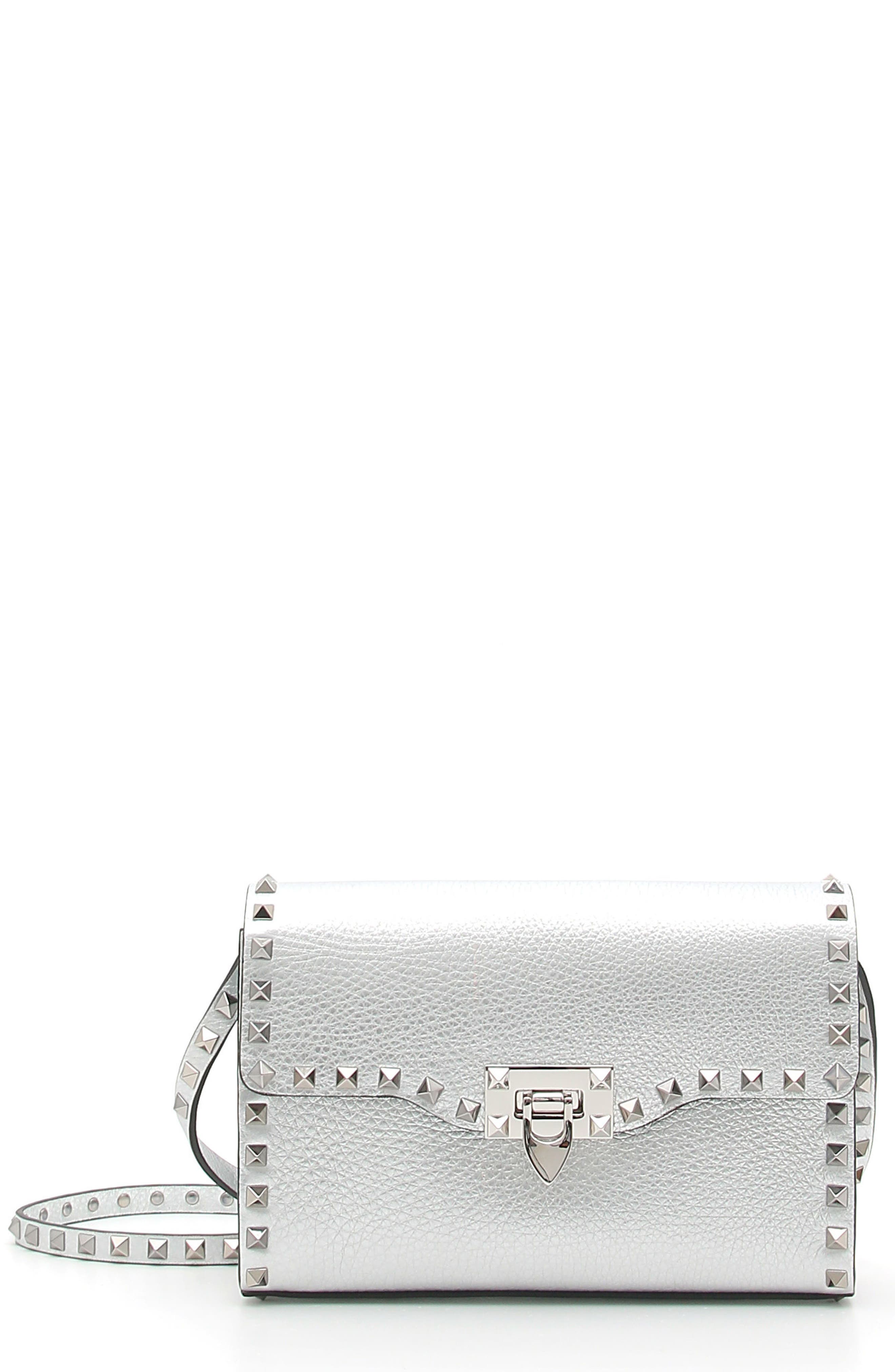 valentino silver crossbody