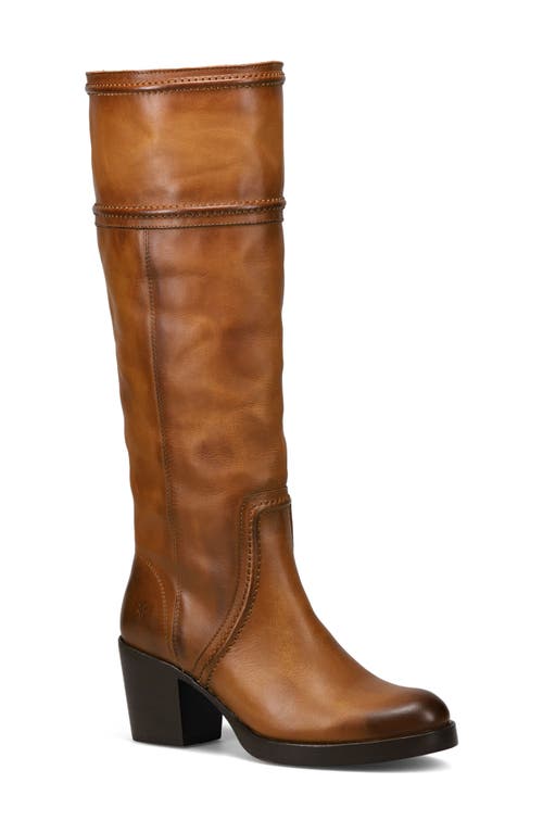 Shop Frye Jean Knee High Boot In Caramel Brown