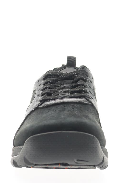 Shop Propét Visper Waterproof Sneaker In Black Suede