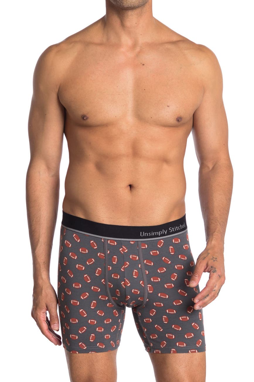 Unsimply Stitched Football Boxer Briefs Nordstrom Rack